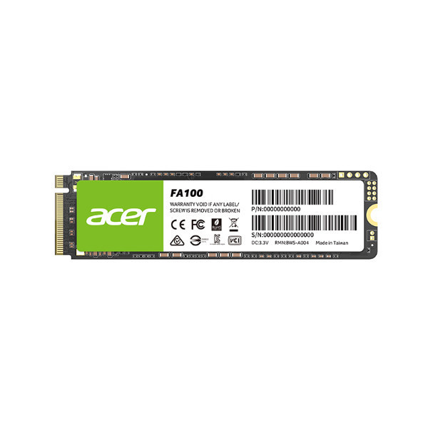 SSD NVME ACER FA100 512GB (ĐỌC - GHI: 3200MB/S - 2200MB/S)  PCIE GEN3X4