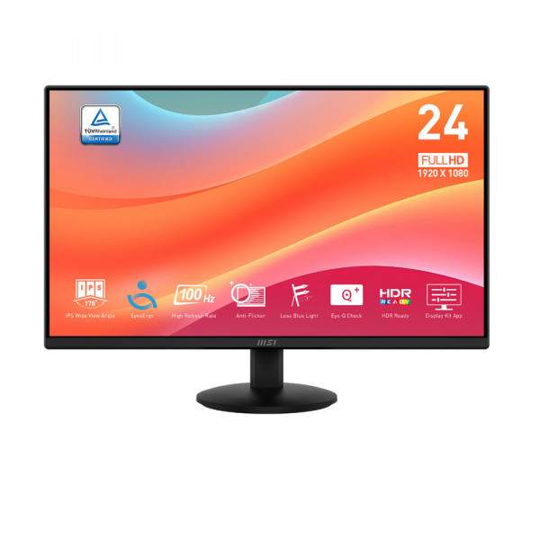 MÀN HÌNH MSI PRO MP242L (23.8 INCH/ IPS/ 100HZ/ FHD/ 1MS)