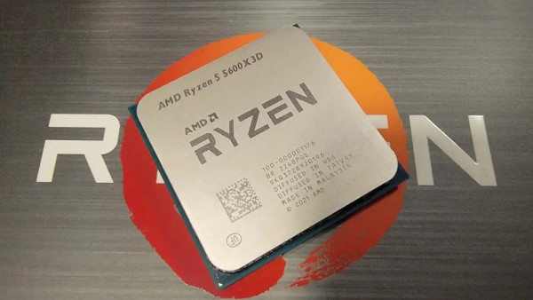 CPU AMD RYZEN 5 5600X3D (SOCKET AM4/ BASE 3.3GHZ/ TURBO 4.4GHZ/ 6 CORES/ 12 THREADS/ CACHE 96MB)