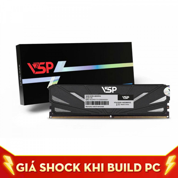 RAM VSP 16GB (1X16GB) BUS 4800MHZ DDR5 TẢN NHIỆT (INTEL)
