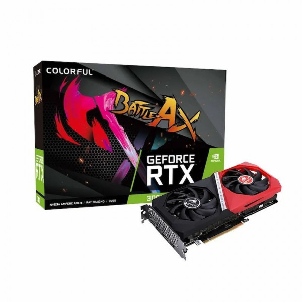 VGA COLORFUL GEFORCE RTX 3060 BATTLE AX DUO 12GB V2-V DDR6