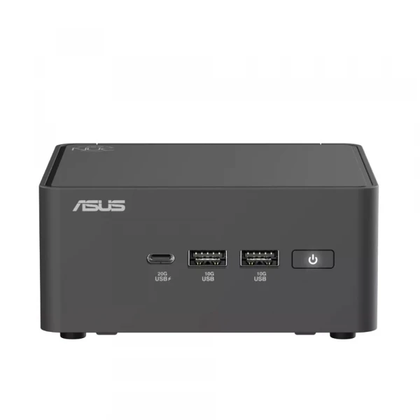 MÁY TÍNH ĐỂ BÀN(mPC) ASUS NUC15CRH/Core 5-210H/8GB DDR5-5600/512G SSD Gen 4/2xHDMI/2xTHUNDERBOLT/WIFI7 BE202/RJ45/W11H/VESA/ĐEN(RNUC15CRHC5053A2)