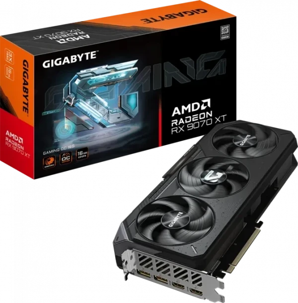 VGA GIGABYTE RX 9070 XT 16GB GAMING OC (GV-R9070XTGAMING OC-16GD)