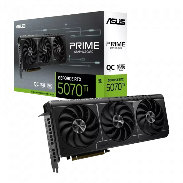 VGA ASUS PRIME RTX 5070 TI 16GB OC GDDR7