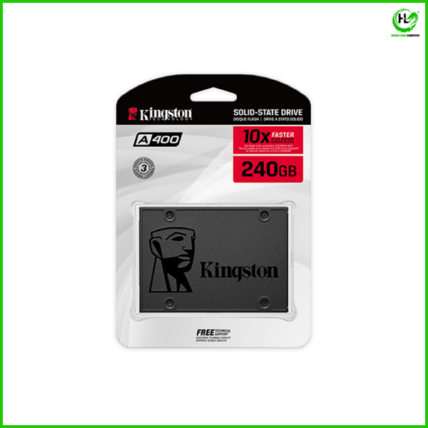 Ổ cứng SSD Kingston A400 240GB (Đọc 500MB/s - Ghi 350MB/s)