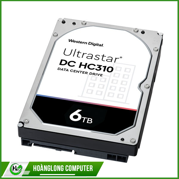 Ổ cứng HDD Western Enterprise Ultrastar DC HC310 6TB 3.5 inch SATA3 6GB/s 7200RPM, 256MB Cache