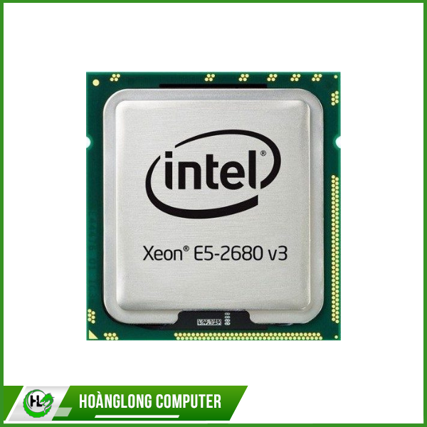 CPU Intel Xeon Processor E5-2680v3 3.30GHz 30M 12Cores 24 Thread ( Phiên bản Cpu E5 2678v3 đổi tên hỗ trợ ram Ddr4)