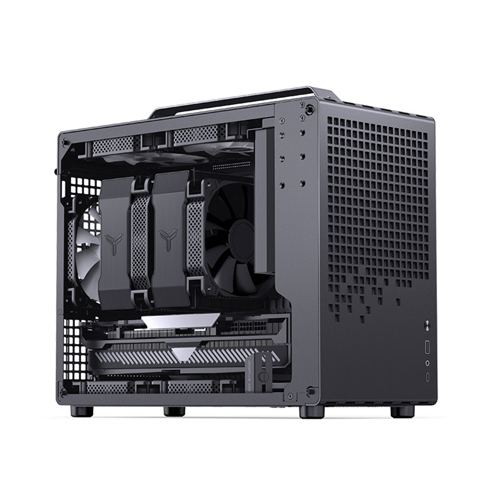 VỎ CASE JONSBO Z20 BLACK (Mini MATX, Màu Đen)