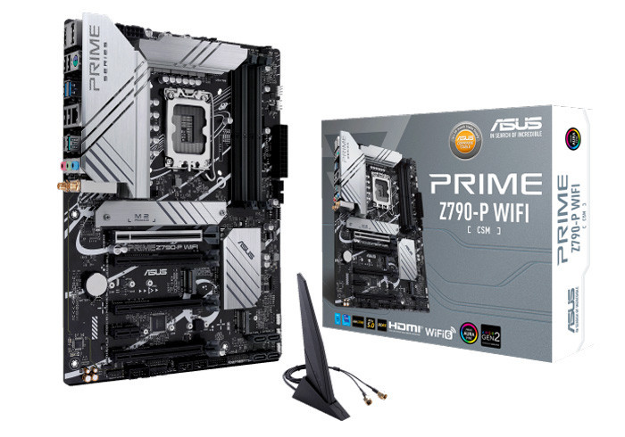 MAIN ASUS PRIME Z790-P -CSM DDR5 WIFI 6E +BLUETOOTH (INTEL Z790, SOCKET 1700, ATX, 4 KHE RAM DDR5)