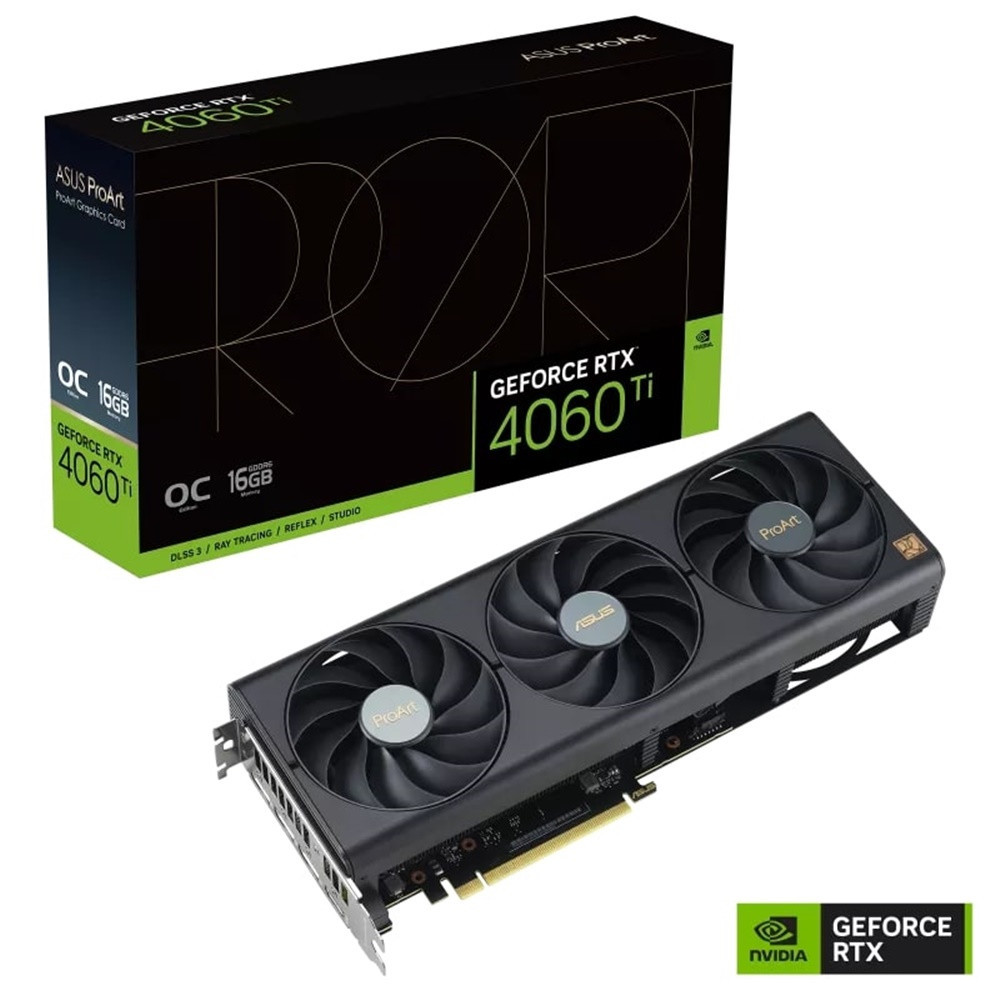 VGA ASUS PROART GEFORCE RTX 4060 TI 16GB GDDR6
