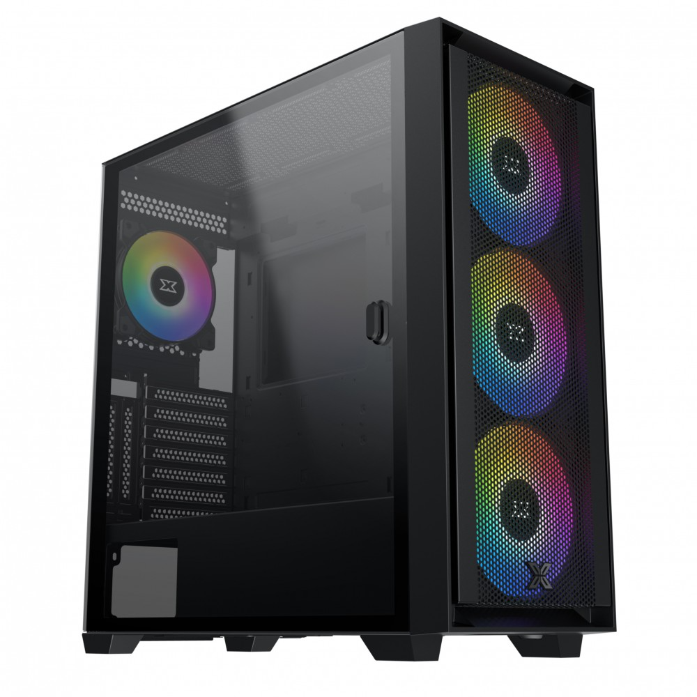 VỎ CASE XIGMATEK ANUBIS PRO 4FX EN40771 BLACK (EATX, SẴN 4 FAN ARB)