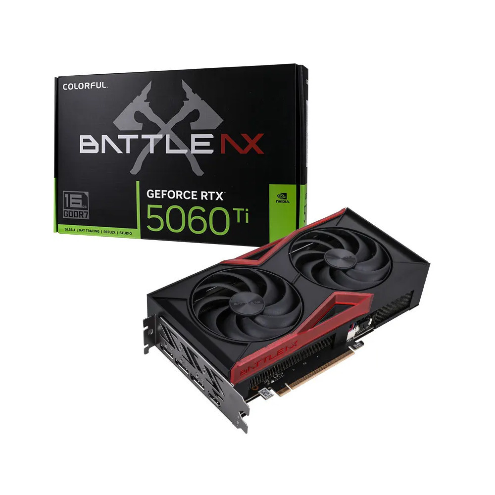 VGA COLORFUL RTX 5060 TI BATTLE AX DUO 16GB-V GDDR7