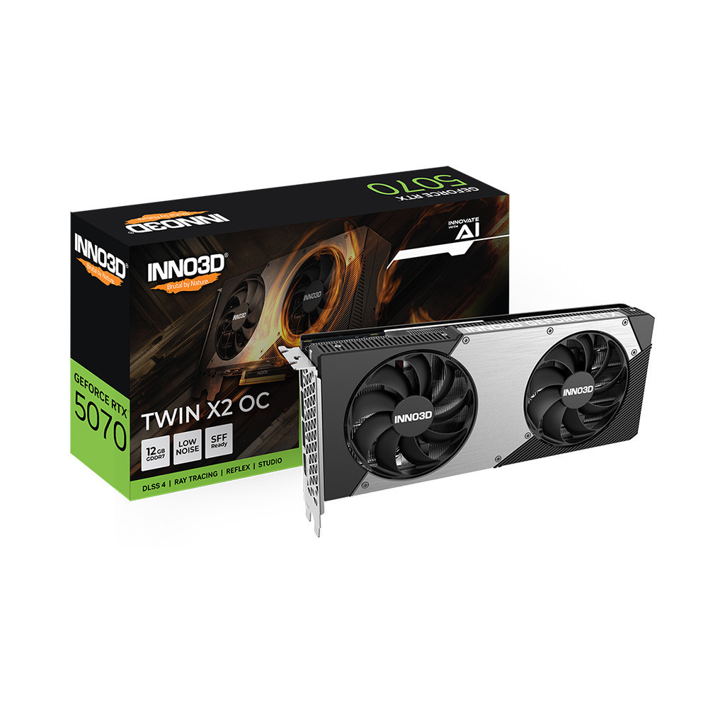 VGA INNO3D GEFORCE RTX 5070 TWIN X2 12GB (N50702-12D-195064N)