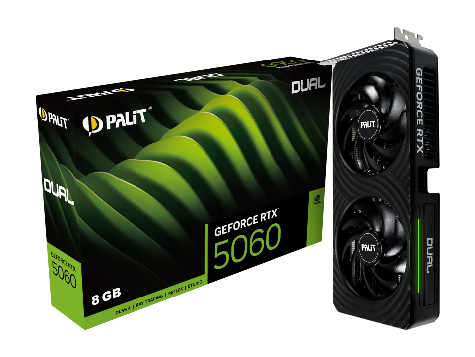 VGA PALIT DUAL GEFORCE RTX 5060 8GB GDDR7