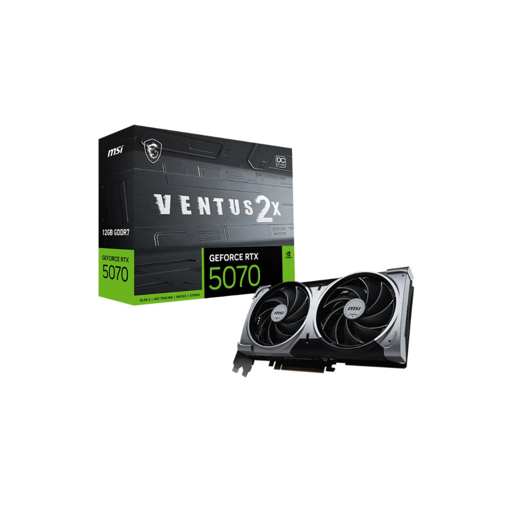 VGA MSI GeForce RTX 5070 12G VENTUS 2X OC
