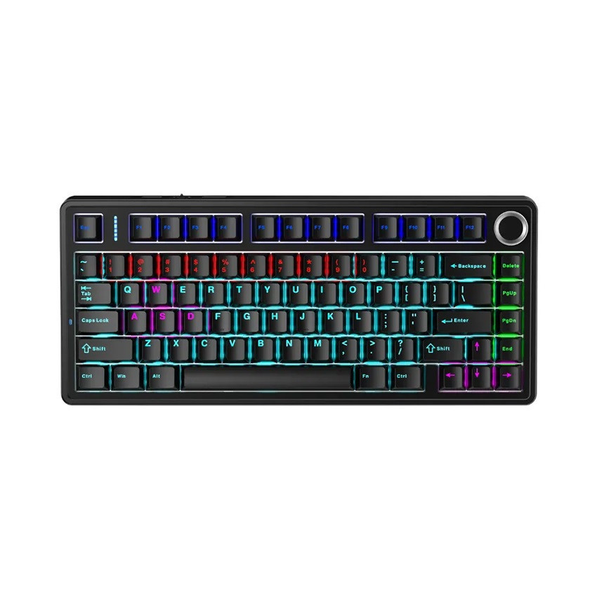 BÀN PHÍM CƠ AULA F75 (CÓ DÂY/ MÀU ĐEN/ RED SWITCH)